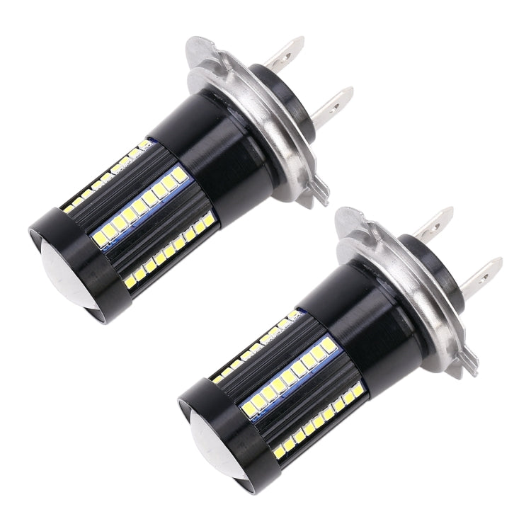 2 PZ H7 DC9-16V / 8,2 W / 6000 K / 655LM Fendinebbia per auto 66 LED SMD-2016 Lampade, H7