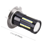 2 PZ H7 DC9-16V / 8,2 W / 6000 K / 655LM Fendinebbia per auto 66 LED SMD-2016 Lampade, H7