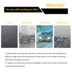 2 PZ H7 DC9-16V / 8,2 W / 6000 K / 655LM Fendinebbia per auto 66 LED SMD-2016 Lampade, H7