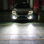 2 PZ H11 / H8 DC9-16V / 8,2 W / 6000 K / 655LM Fendinebbia per auto 66 LED SMD-2016 Lampade, H11 / H8