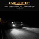 2 PZ H11 / H8 DC9-16V / 8,2 W / 6000 K / 655LM Fendinebbia per auto 66 LED SMD-2016 Lampade, H11 / H8