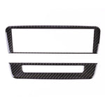 Adesivo decorativo per pannello CD in fibra di carbonio per auto per Mercedes-Benz GLA, CD Panel