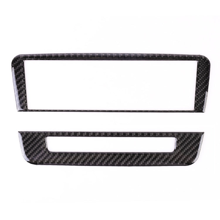Adesivo decorativo per pannello CD in fibra di carbonio per auto per Mercedes-Benz GLA, CD Panel