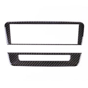 Adesivo decorativo per pannello CD in fibra di carbonio per auto per Mercedes-Benz GLA, CD Panel
