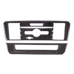 Adesivo decorativo per pannello CD in fibra di carbonio per auto per Mercedes-Benz GLA, CD Panel(2)