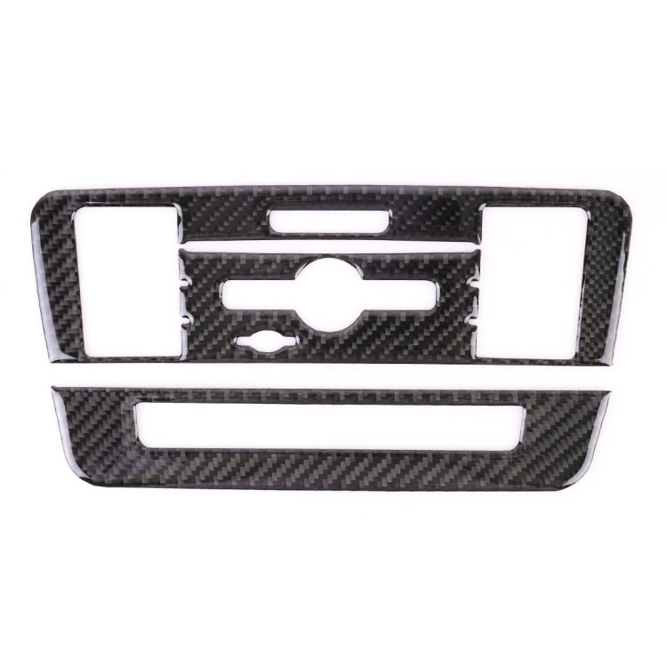 Adesivo decorativo per pannello CD in fibra di carbonio per auto per Mercedes-Benz GLA, CD Panel(2)