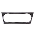 Adesivo decorativo per pannello di controllo audio con manopola dell'aria condizionata in fibra di carbonio per auto per Mercedes-Benz GLA, Air Conditioning Knob Sound Control Panel