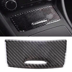 Adesivo decorativo per pannello posacenere in fibra di carbonio per auto per Mercedes-Benz GLA, Ashtray Panel
