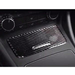 Adesivo decorativo per pannello posacenere in fibra di carbonio per auto per Mercedes-Benz GLA, Ashtray Panel