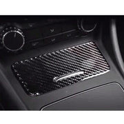 Adesivo decorativo per pannello posacenere in fibra di carbonio per auto per Mercedes-Benz GLA, Ashtray Panel