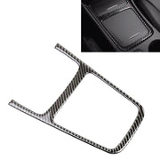 Adesivo decorativo per telaio del pannello di controllo centrale in fibra di carbonio per auto per Mercedes-Benz GLA, Central Control Panel Frame