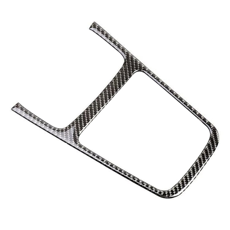 Adesivo decorativo per telaio del pannello di controllo centrale in fibra di carbonio per auto per Mercedes-Benz GLA, Central Control Panel Frame