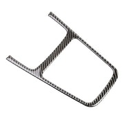 Adesivo decorativo per telaio del pannello di controllo centrale in fibra di carbonio per auto per Mercedes-Benz GLA, Central Control Panel Frame