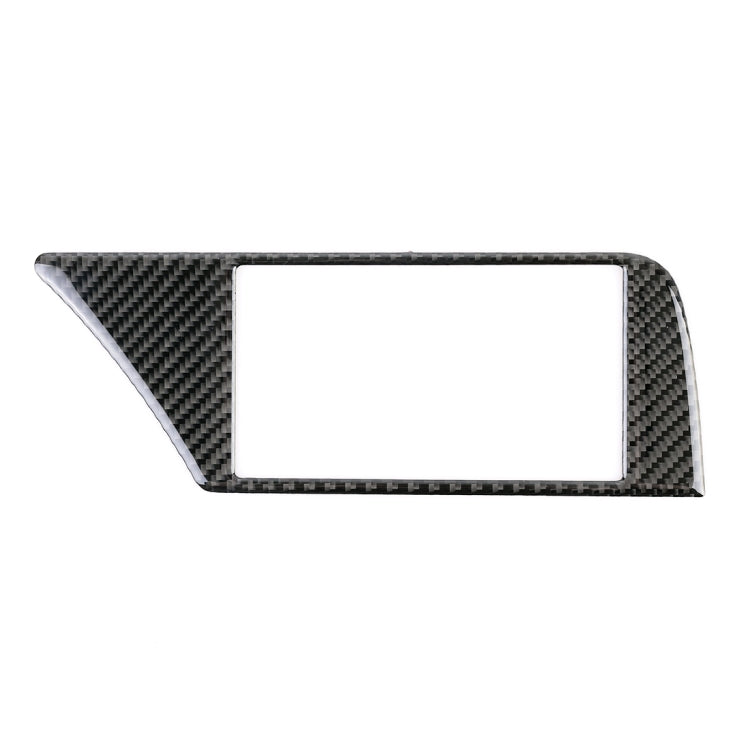 Telaio interno in fibra di carbonio per auto senza adesivo decorativo di navigazione per Audi A4L / A5 / Q5, Inner Frame without Navigation