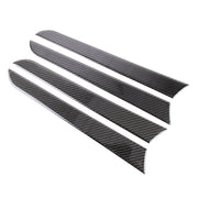 4 adesivi decorativi per pannello interno della porta in fibra di carbonio per auto per Audi A4L / A5 / Q5, Inner Door Panel