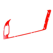 Adesivo decorativo per telaio esterno per navigazione in fibra di carbonio per auto per Audi A4L / A5 / Q5, Navigation Outer Frame