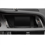 Adesivo decorativo per telaio esterno per navigazione in fibra di carbonio per auto per Audi A4L / A5 / Q5, Navigation Outer Frame
