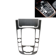 Adesivo decorativo per pannello ingranaggi in fibra di carbonio per auto da 2 pezzi per Audi A4L / A5 / Q5, Gear Panel (F)