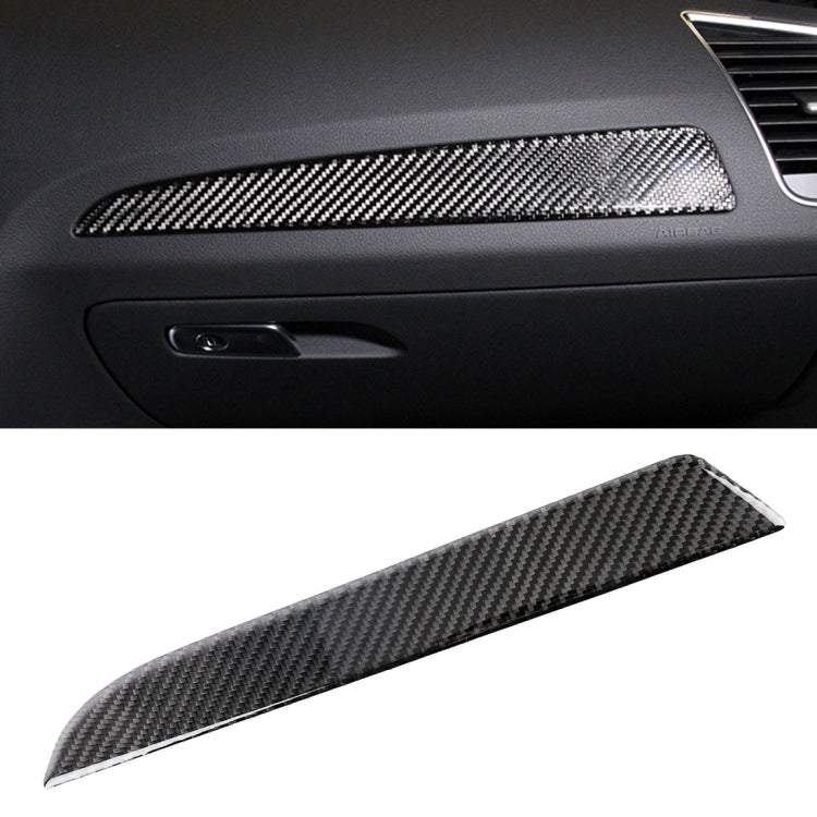 Adesivo decorativo per cruscotto in fibra di carbonio per Audi A4L / A5 / Q5, Dashboard