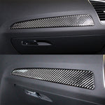 Adesivo decorativo per cruscotto in fibra di carbonio per Audi A4L / A5 / Q5, Dashboard