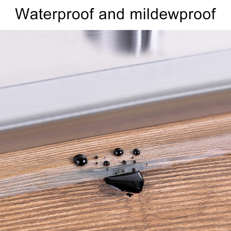 Nastro adesivo impermeabile a prova di umidità per cucina e bagno in gomma acrilica, adesivi antimuffa. Dimensioni: 5 cm x 10 m, spessore: 0,5 mm., 5cm x 10m