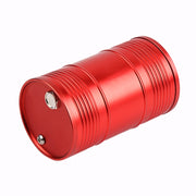 Posacenere per bidone della spazzatura in metallo portatile universale per auto, Universal Black, Universal Red