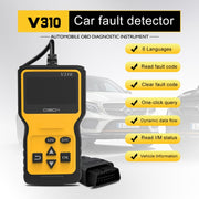 Strumento diagnostico V310 per rilevatore di guasti OBD2 portatile V1.1 per auto, V310