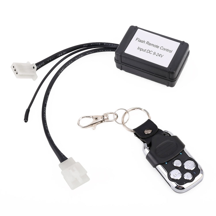 Telecomando universale per flash stroboscopico a LED DC 9-24V a 3 PIN per auto, 3 PIN (A)
