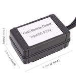 Telecomando universale per flash stroboscopico a LED DC 9-24V a 3 PIN per auto, 3 PIN (A)