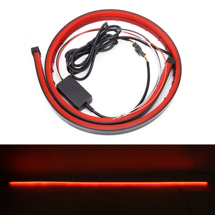 Auto 8,5 W DC 9-24 V Luce freno posizione alta 144 LED Lampade SMD-2835, Lunghezza cavo: 90 cm, Cable Length: 90cm