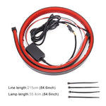 Auto 8,5 W DC 9-24 V Luce freno posizione alta 144 LED Lampade SMD-2835, Lunghezza cavo: 90 cm, Cable Length: 90cm