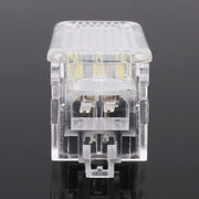 Lampade per luci per portiere DC 12V 1,5W per auto a 2 pezzi per Audi / Volkswagen, For Audi / Volkswagen (Blue Light), For Audi / Volkswagen (Red Light), For Audi / Volkswagen (White Light)