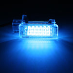 Lampade per luci per portiere DC 12V 1,5W per auto a 2 pezzi per Audi / Volkswagen, For Audi / Volkswagen (Blue Light), For Audi / Volkswagen (Red Light), For Audi / Volkswagen (White Light)