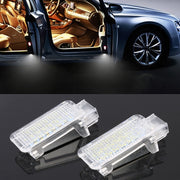 Lampade per luci per portiere DC 12V 1,5W per auto a 2 pezzi per Audi / Volkswagen, For Audi / Volkswagen (Blue Light), For Audi / Volkswagen (Red Light), For Audi / Volkswagen (White Light)