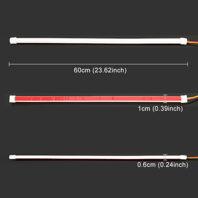 Set 2 luci direzione e marcia 60cm 12V 5W per auto