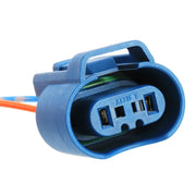 Presa femmina con base portalampada per auto 9005 da 2 pezzi con cavo, 9005