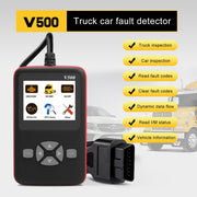Strumento per scanner di codici diagnostici OBDII professionale per scheda di lettura HD V500 Trunk, V500