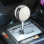 Pomello del cambio manuale a 5 velocità con cambio in resina modificata a forma di sfera universale per veicoli