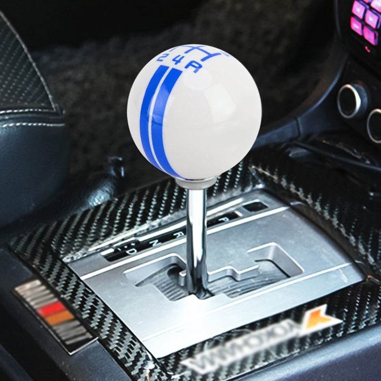Pomello del cambio manuale a 5 velocità con cambio in resina modificata a forma di sfera universale per veicoli