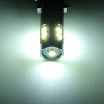 2 PZ T10 / W5W / 168 / 194 DC12V 2.2W 6000K 180LM 9LED SMD-3030 Luce di ingombro per auto, con decodificatore, 2 PCS  DC12V 2.2W 6000K