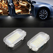 2 PZ LED Auto DC 12V 1.5W 6000K 100LM Luci per porte Lampade 18LED SMD-3528 Lampade per Mercedes Benz, For Mercedes Benz