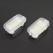 2 PZ LED Auto DC 12V 1.5W 6000K 100LM Luci per porte Lampade 18LED SMD-3528 Lampade per Mercedes Benz, For Mercedes Benz