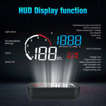 M10 Display Head Up montato su veicolo HUD OBD2 universale da 3,5 pollici, M10(Blue), M10(Yellow)