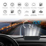 M10 Display Head Up montato su veicolo HUD OBD2 universale da 3,5 pollici, M10(Blue), M10(Yellow)