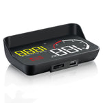 M10 Display Head Up montato su veicolo HUD OBD2 universale da 3,5 pollici, M10(Blue), M10(Yellow)