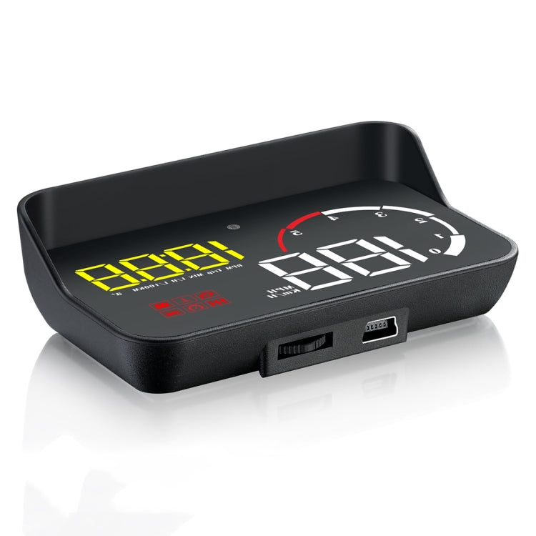 M10 Display Head Up montato su veicolo HUD OBD2 universale da 3,5 pollici, M10(Blue), M10(Yellow)