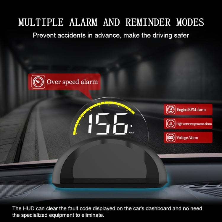 C700 Display Head Up montato su veicolo HUD universale per auto OBD2 da 2,6 pollici, C700