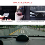 C700 Display Head Up montato su veicolo HUD universale per auto OBD2 da 2,6 pollici, C700