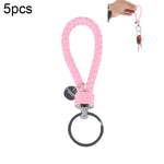 Portachiavi per auto da 5 pezzi con striscia in pelle, Car Key Ring Holder(Dark Red), Car Key Ring Holder(Black), Car Key Ring Holder(Orange), Car Key Ring Holder(Pink), Car Key Ring Holder(Blue), Car Key Ring Holder(Magenta), Car Key Ring Holder(Red) ...