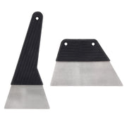 Raschietto per pellicole per vetri per auto con lama metallica 2 in 1, consegna colore casuale, 2 in 1 Metal Blade Film Scraper